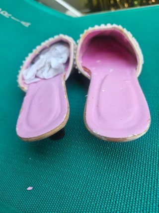 Ciabattine donna con paillettes rosa misura 39