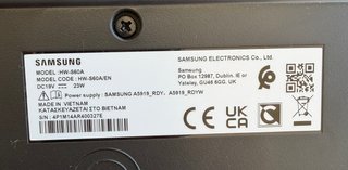Barra Sonido Samsung HW-S60A 5.0 Ch Wi-Fi