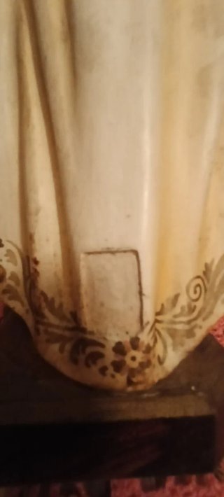 Figura religiosa Virgen y Niño