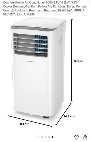 Acondicionador de aire Comfee 3 en 1