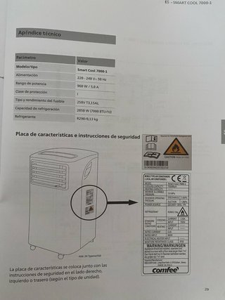 Acondicionador de aire Comfee 3 en 1