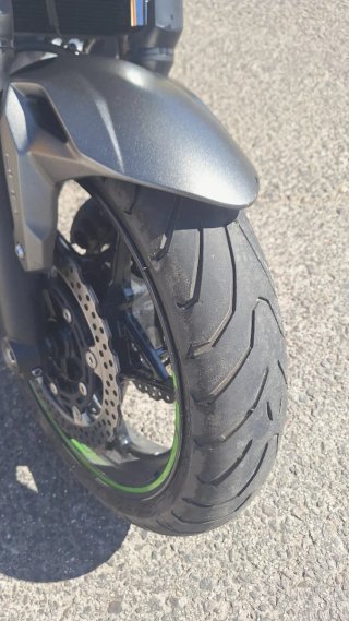Kawasaki Z650 A2 2023 Negro/Verde