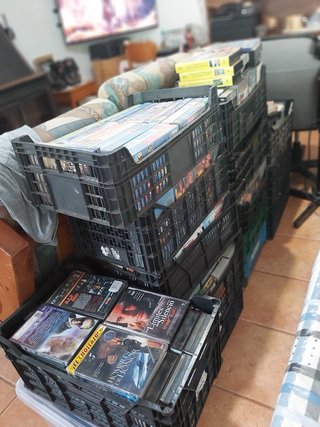 Lote Cintas VHS de todo tipo, muchas sin abrir