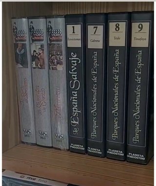 Lote Cintas VHS de todo tipo, muchas sin abrir