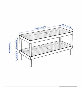 3 Zapateros IKEA Mackapär blancos  shoe rack white