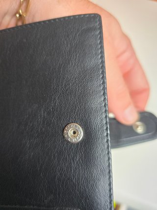 Portafoglio tascabile Balenciaga Uomo Vintage Nero