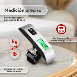 Báscula Digital Equipaje Kg/Lb