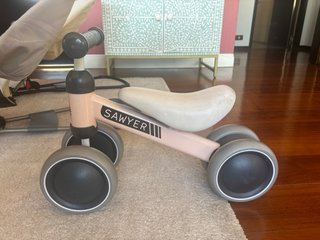 Bicicleta Sawyer Rosa 1-3 años