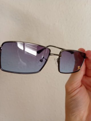 Gafas Cartier Montura Dorada Cristales Azules