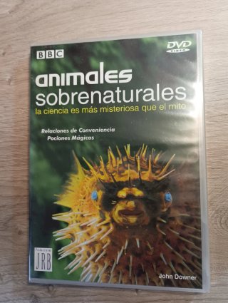 DVD Animales Sobrenaturales BBC
