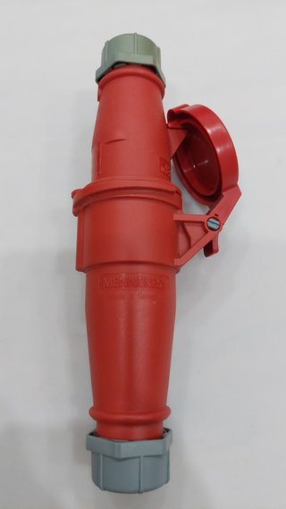 Conector industrial rojo
