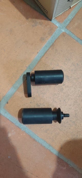 Cogumelos Crash bar Yamaha R6 06-14