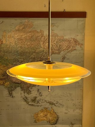 Lampada sospensione Pietro Chiesa anni'50