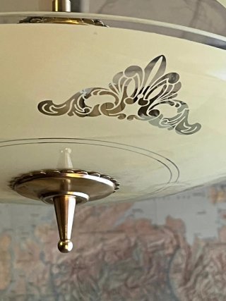 Lampada sospensione Pietro Chiesa anni'50