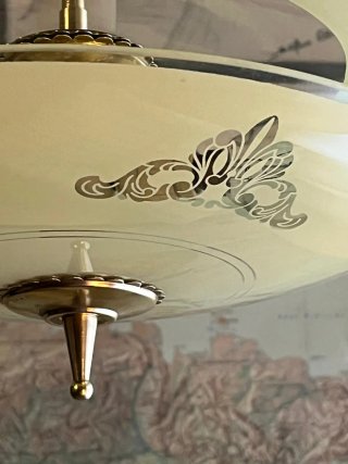 Lampada sospensione Pietro Chiesa anni'50
