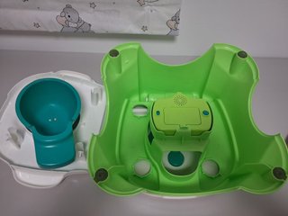 Orinal infantil y taburete