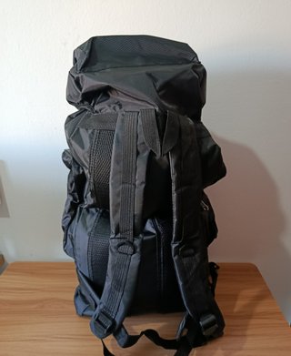 Mochila Senderismo 80L Negra - Nueva