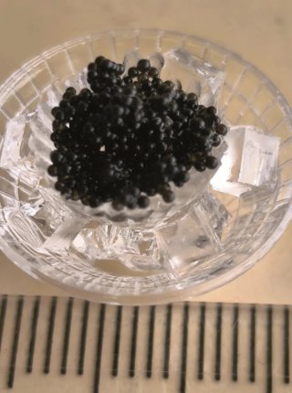 Cuenco caviar miniatura con hielo