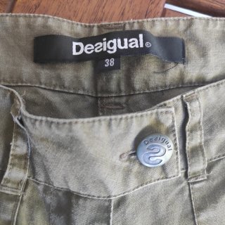 Pantalones Desigual verde caqui
