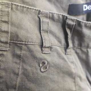 Pantalones Desigual verde caqui