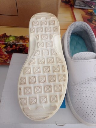 Zapatos de trabajo blancos talla 36