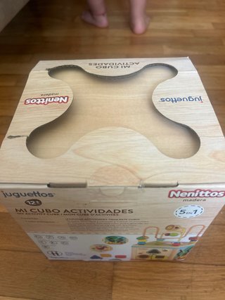 Cubo de Actividades. Sin USO.Regalo repetido