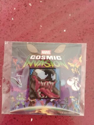 Pin Venom Pixelado Marvel