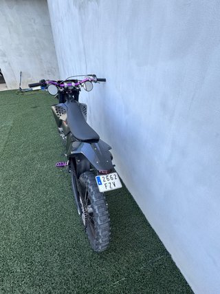 KTM 125 EXC 2008 Negra