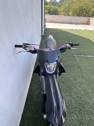KTM 125 EXC 2008 Negra