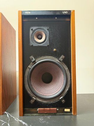 Vieta UNO altavoces 2 vías restaurados madera