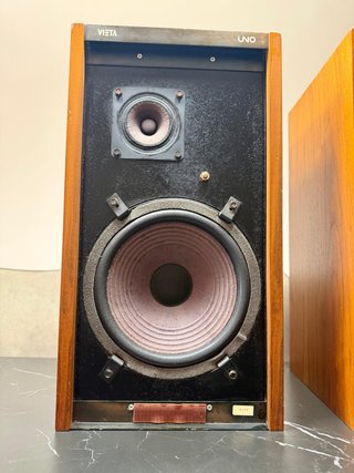 Vieta UNO altavoces 2 vías restaurados madera