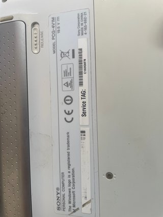 Sony VAIO Mini PCG-4V1M Argento