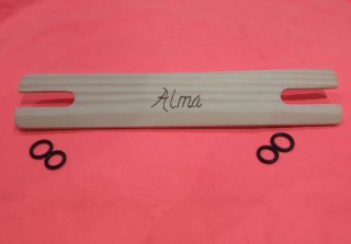 Madera para piés trona Ikea