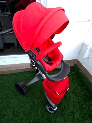 Carrito Bebé Stokke Unisex Rojo