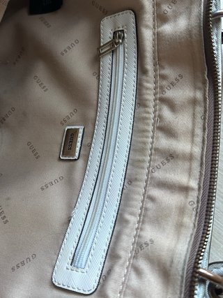 Bolso Guess Marrón y Blanco
