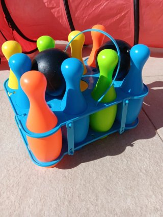 Lote juegos exterior, tobogán, piscina bolas, ...