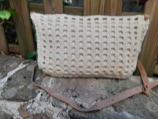Bolso de crochet de Biba.