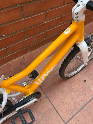 Bicicleta Infantil Woom 3 Amarillo