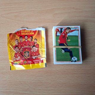 Cromos Selección Española Panini Carrefour 2021