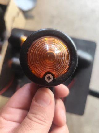 Intermitentes moto negros (4 unidades)