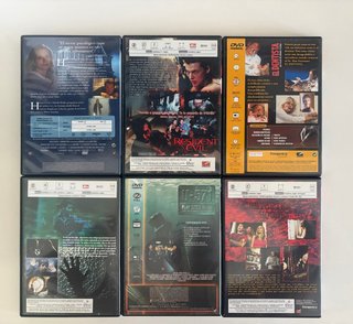 Películas DVD (Acción, Terror, Romance)
