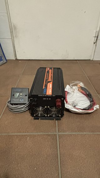 Inversor EDECOA 1500W Onda Pura + Display