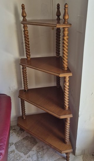 Angoliera Étagère Vintage Legno