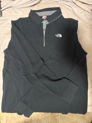 Camiseta The North Face manga larga negra