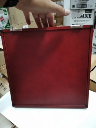 Expositor Zippo Madera y Cristal