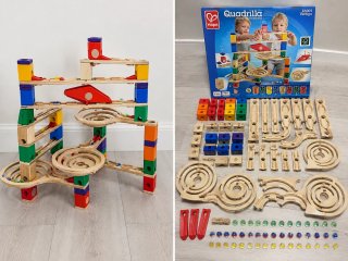 Hape Quadrilla Vertigo E6009 Circuito Canicas