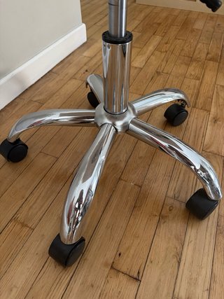Silla de oficina infantil amarilla