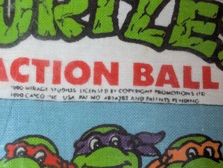 VINTAGE 1990 TMNT TEENAGE MUTANT HERO TURTLES BALZ