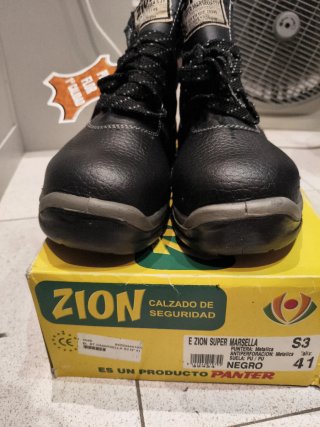 Zion Calzado de Seguridad Negro Talla 41