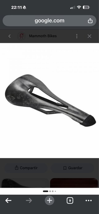 Sillín Tune Skyracer Carbono